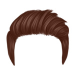 Brown hair-man-4-10