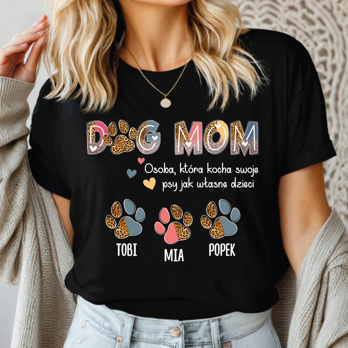 DOG MOM - Koszulka